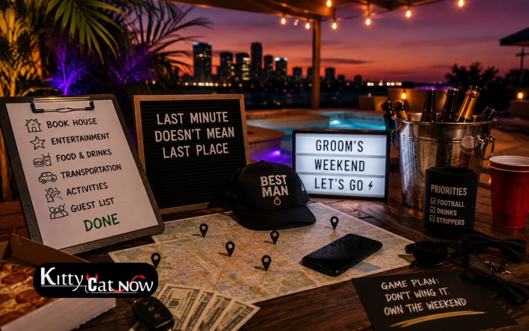 How to Plan a Last-Minute Bachelor Party Without Looking Unprepared